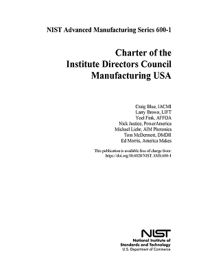 Image of the report cover for the Charter of the Institute Directors Council.