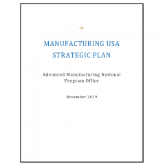 2019 MfgUSA Strategic Plan 11-10-2020 Cover