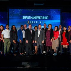 Group photo of Manufacturing USA panelists at SOUTHTEC