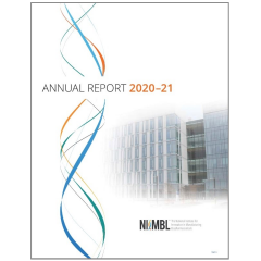 NIIMBL Annual Report 2020-21 Cover