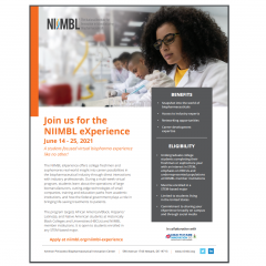 NIIMBL eXperience Flyer