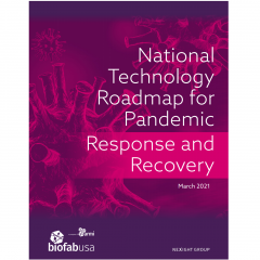 National Technology Roadmap for Pandemic