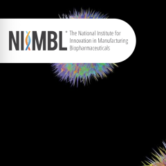 NIIMBL logo over a black backdrop