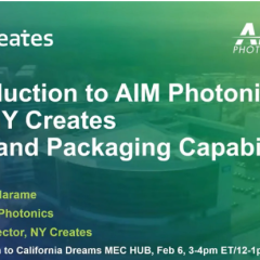 AIM Photonics/ NY Packaging Capabilities Presentation