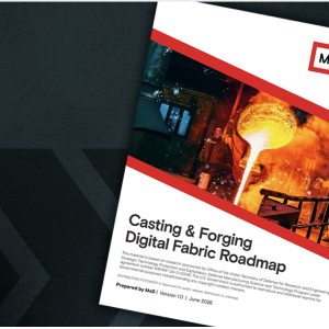 MxD Casting & Forging Digital Fabric Roadmap