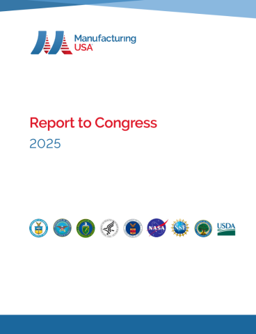 2025 MFG USA Report to Congress Cover
