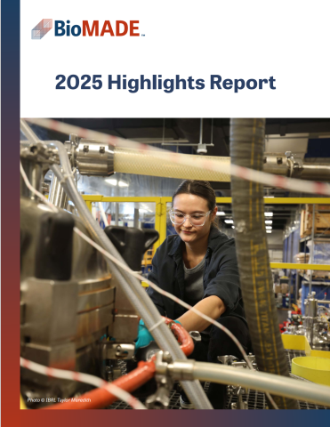 BioMADE 2025 Highlights Report Cover