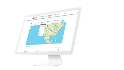 Graphic of a computer monitor with the EWD Connect page on the screen.