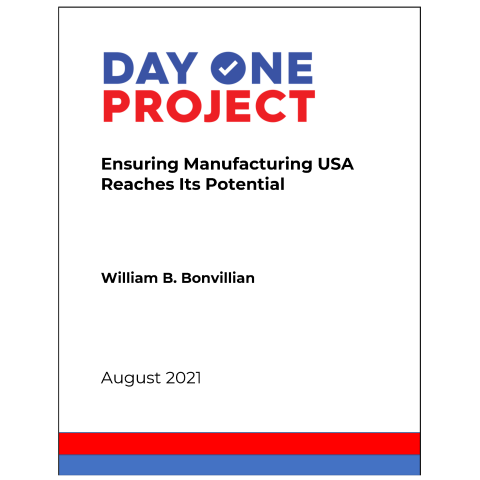 Ensuring Manufacturing USA Reaches its Potential Cover