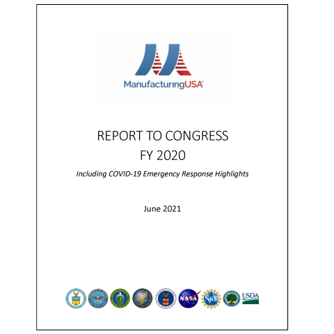 FY20 MFG USA Report to Congress Cover
