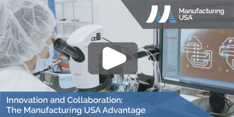 Screenshot of the Innovation and Collaboration video