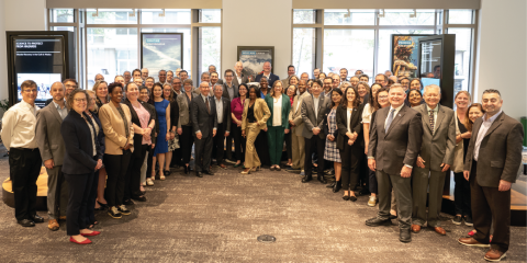 Photo of attendees at the 2025 Manufacturing USA Network Meeting