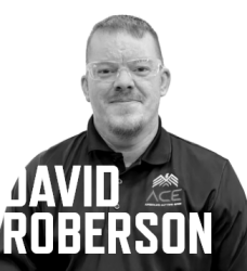 Photo of David Roberson with his name in white font