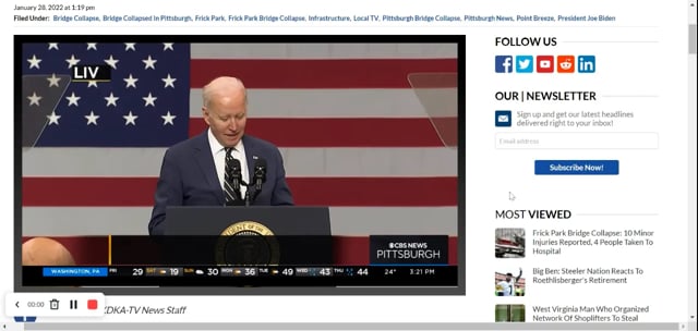 President Joe Biden’s Remarks about the ARM Institute at Mill 19