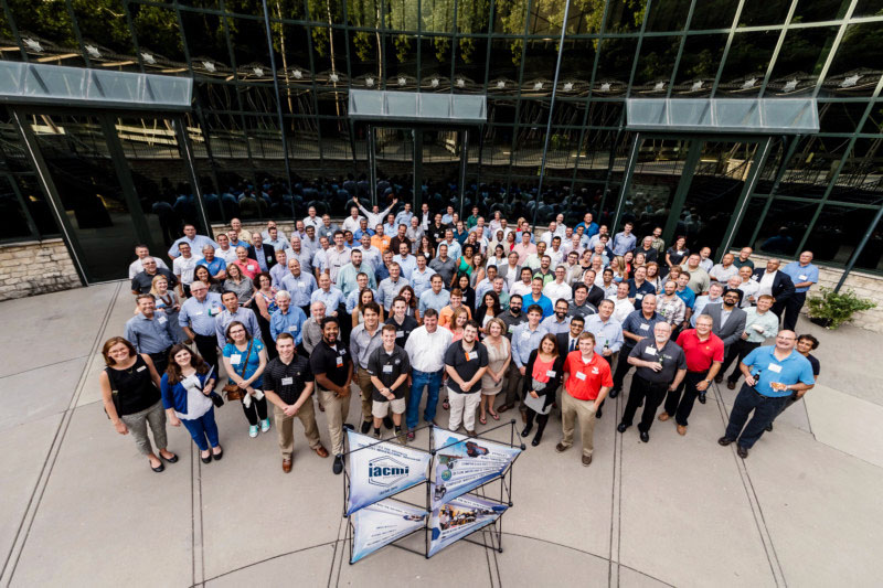 Photograph of IACMI / ACMA composites recycling team members