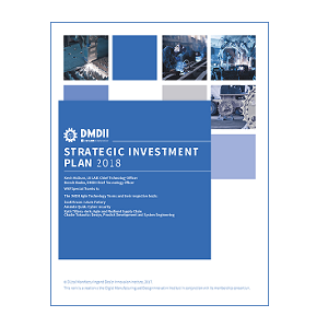 Cover image DMDII 2018 Strategic Investment Plan